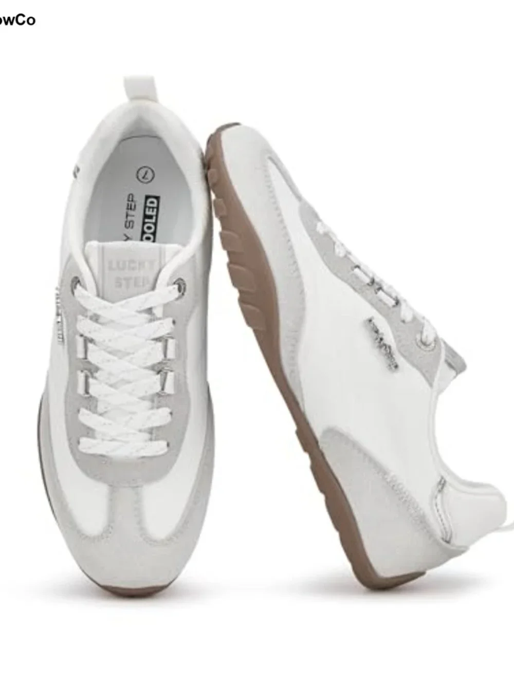 Women's Retro Fashion Sneakers Lightweight Non Slip Casual Lace Up